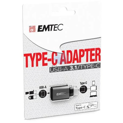 Adapter, USB 3.1 - USB-C átalakító, EMTEC "T600"