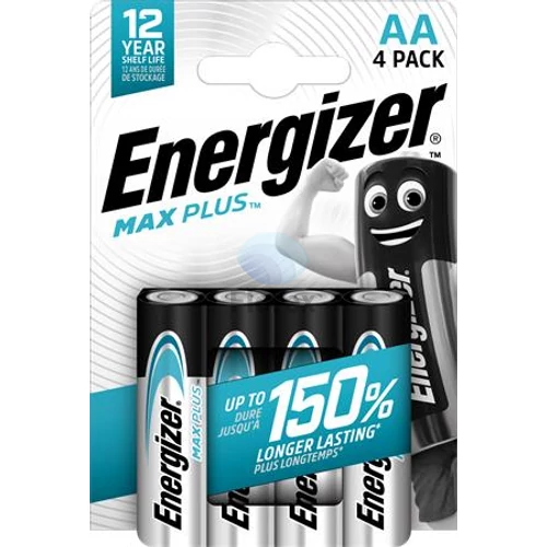Elem, AA ceruza, 4 db, ENERGIZER "Max Plus"