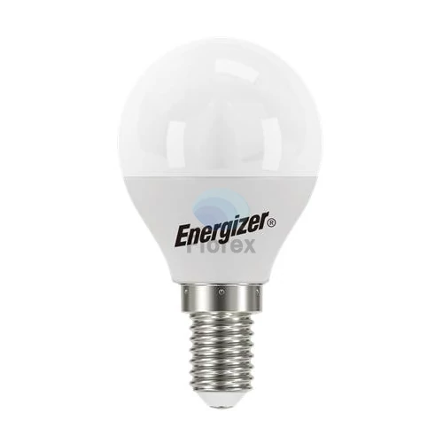 LED izzó, E14, golf gömb, 4,9W (40W), 470lm, 3000K, ENERGIZER