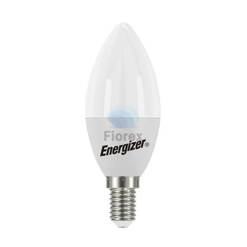 LED izzó, E14, gyertya, 4,9W (40W), 470lm, 3000K, ENERGIZER