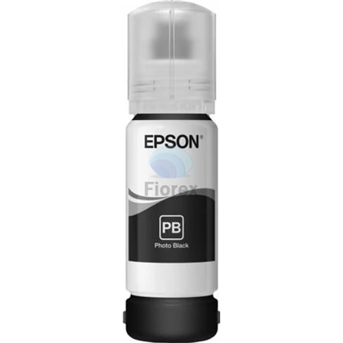 T00R140 Tinta EcoTank L7160, L7180 nyomtatókhoz, EPSON, fotó fekete, 70 ml