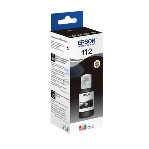 T06C14A Tinta, EcoTank L6550, 6570, 6580 nyomtatókhoz, EPSON, fekete, 127 ml