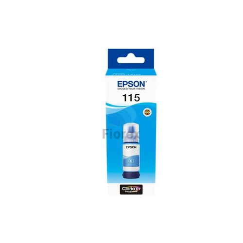 T07D24 Tinta, EcoTank L8160, L8180 nyomtatókhoz, EPSON, cián, 70 ml