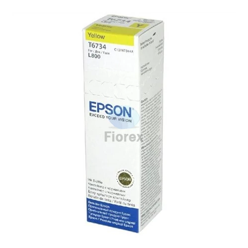 T67344A10 Tinta, L800 nyomtatóhoz, EPSON, sárga, 70ml