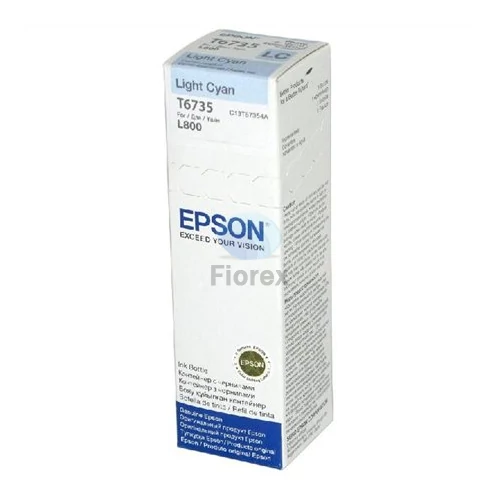 T67354A10 Tinta L800 nyomtatóhoz, EPSON, világos cián, 70ml