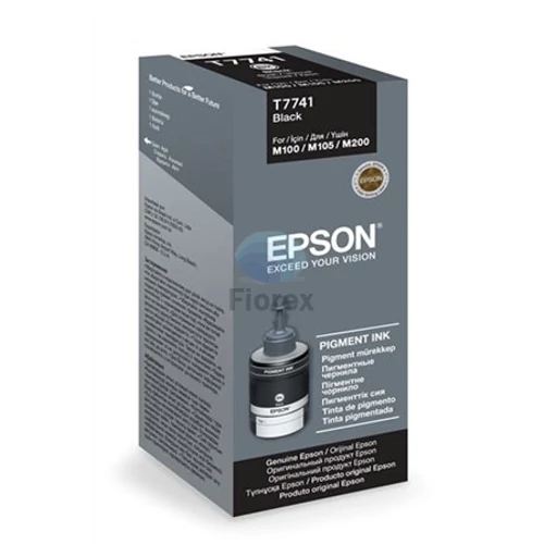 T77414A Tinta Workforce M100, M105 nyomtatókhoz, EPSON, fekete, 140ml