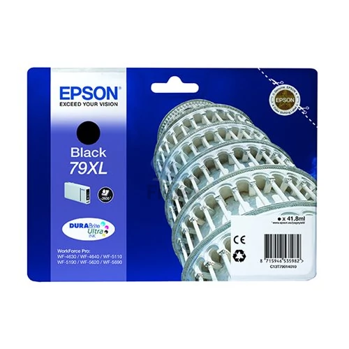 T79014010 Tintapatron WorkForce Pro WF-5620DWF nyomtatóhoz, EPSON, fekete, 41,8ml