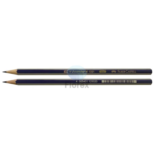 Grafitceruza, 2B, hatszögletű, FABER-CASTELL "Goldfaber"