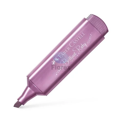 Szövegkiemelő, 1-5 mm, FABER-CASTELL "1546", metál rubin