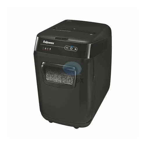 Iratmegsemmisítő, mikrokonfetti, 180 lap, FELLOWES "AutoMax™ 200M"