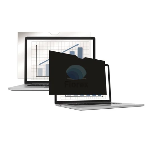 Monitorszűrő, betekintésvédelemmel, 521x327 mm, 24", 16:10 FELLOWES "PrivaScreen™", fekete