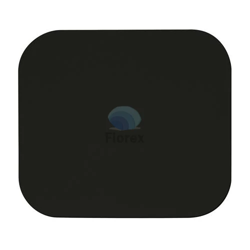 Egéralátét, textil borítás, FELLOWES "Solid", fekete