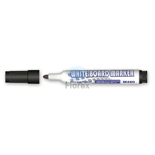 Táblamarker, 2-3 mm, kúpos, GRANIT "M460", fekete