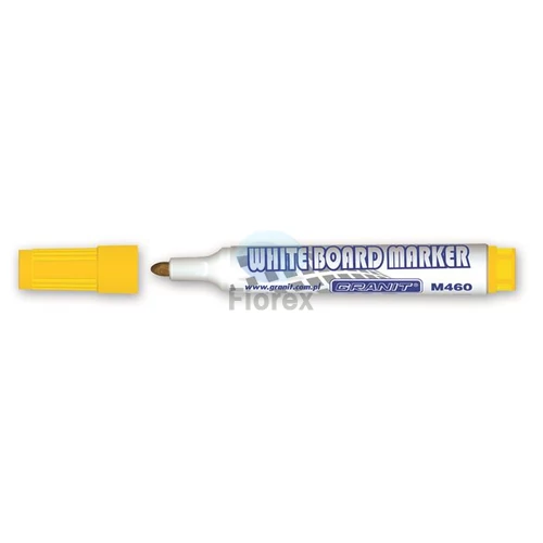 Táblamarker, 2-3 mm, kúpos, GRANIT "M460", sárga