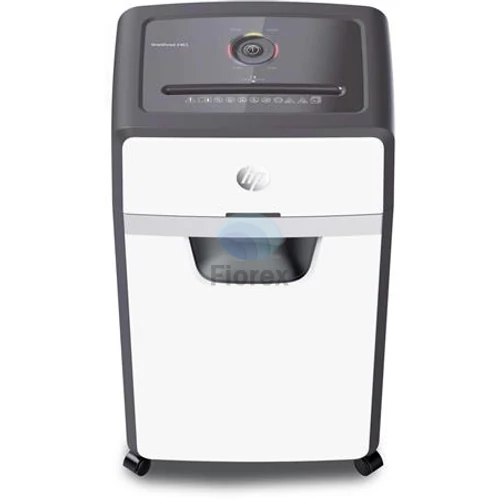 Iratmegsemmisítő, konfetti, 24 lap, HP "Oneshred 24CC", világosszürke