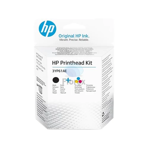 3YP61AE Tintapatron fej, DeskJet GT 5810, 5820 nyomtatókhoz, HP, fekete, színes - 2db
