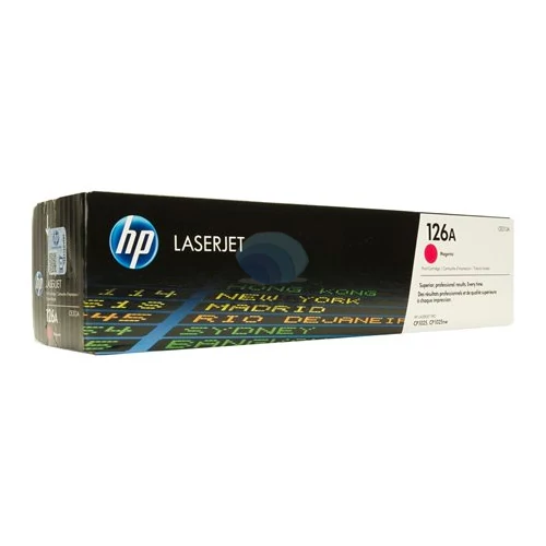 CE313A Lézertoner ColorLaserJet Pro CP1025 nyomtatóhoz, HP 126A, magenta, 1k