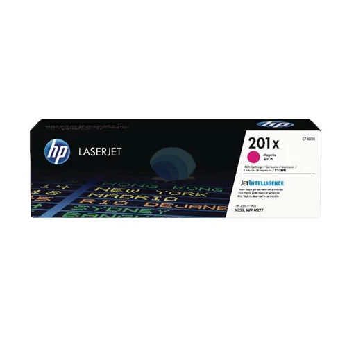 CF403X Lézertoner Color LaserJet Pro M252,M277 nyomtatóhoz, HP 201X, magenta, 2,3k