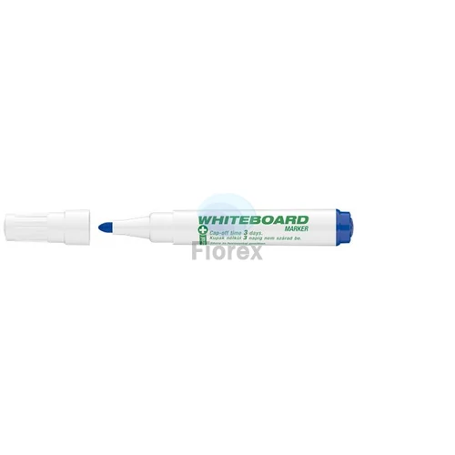 Tábla- és flipchart marker, 1-3 mm, antibakteriális, kúpos, ICO "11 XXL", kék