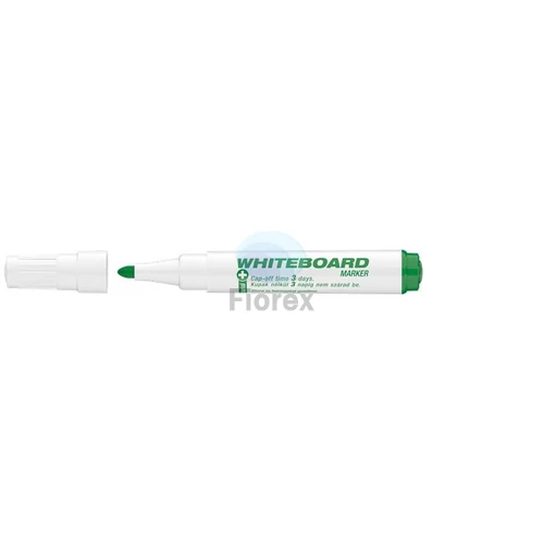 Tábla- és flipchart marker, 1-3 mm, antibakteriális, kúpos, ICO "11 XXL", zöld
