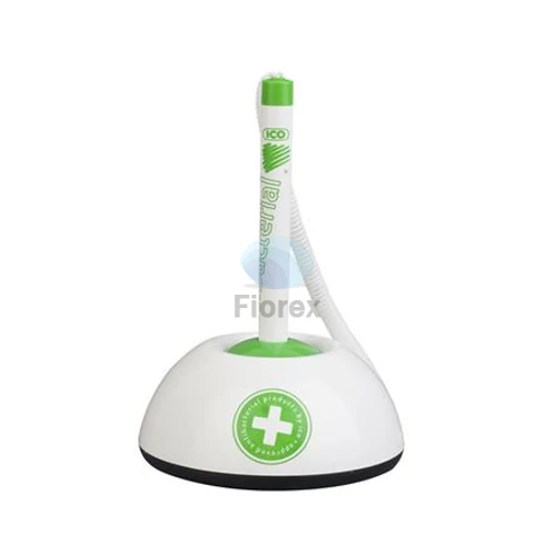 Ügyféltoll, 0,8 mm, antibakteriális, ICO, kék