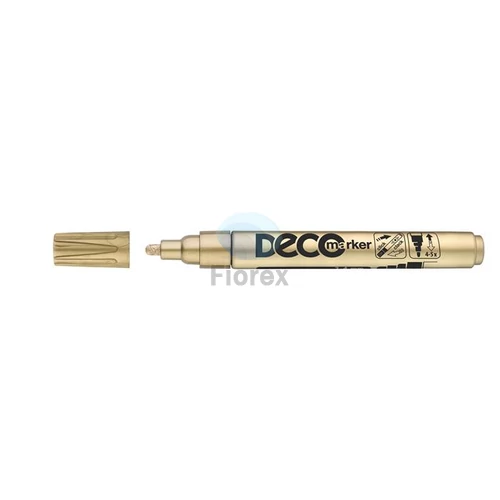 Lakkmarker, 2-4 mm, ICO "Decomarker" arany