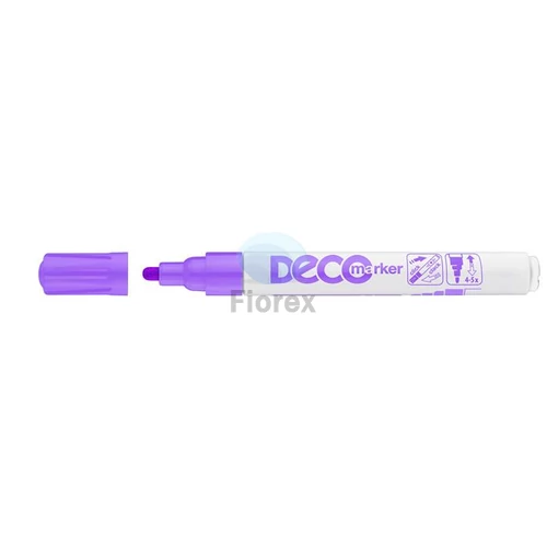 Lakkmarker, 2-4 mm, ICO "Decomarker" lila