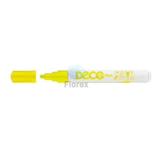 Lakkmarker, 2-4 mm, ICO "Decomarker" sárga