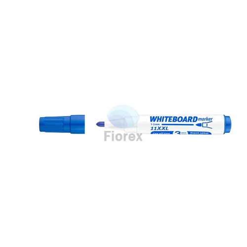Tábla- és flipchart marker, 1-3 mm, kúpos, ICO "Plan 11 XXL", kék
