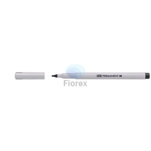 Alkoholos marker, OHP, 1 mm, M, ICO, fekete