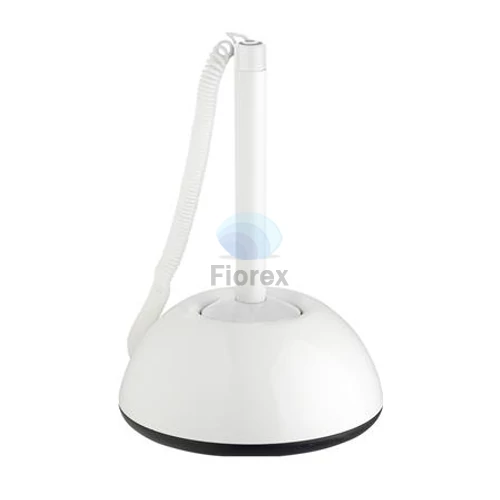 Ügyféltoll, 0,8 mm, fehér tolltest, ICO Lux, kék