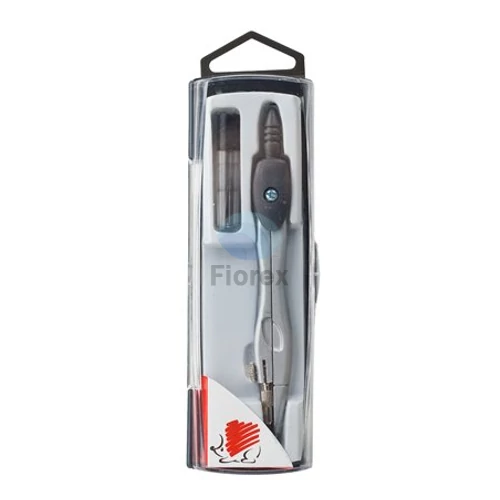 Körző készlet, fém, ICO Süni, vegyes színek