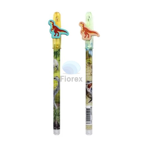 Tolóbetétes ceruza radírral display, HB, ICO Bensia, dinoszaurusz - 36db