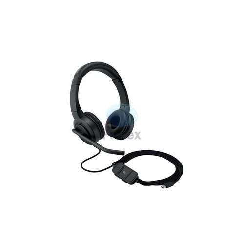 Fejhallgató, mikrofonnal, USB-C, KENSINGTON "H1000"