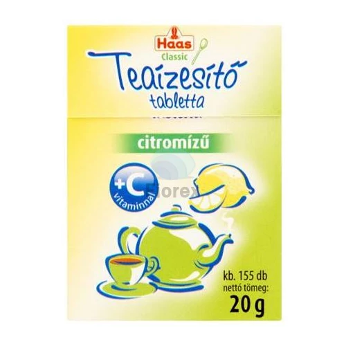 Teaízesítő, citrompótló, 20 g, HAAS