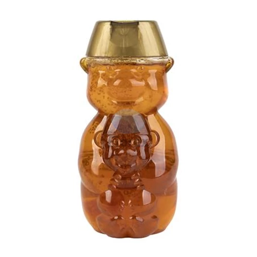 Virágméz, macis flakonban, 350 g