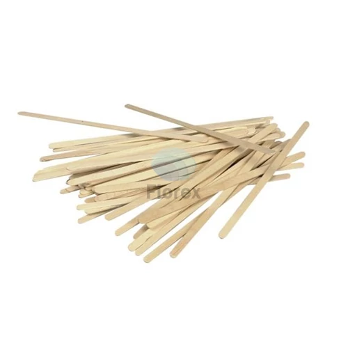 Kávékeverő lapka, fa, 14 cm, 1000 db