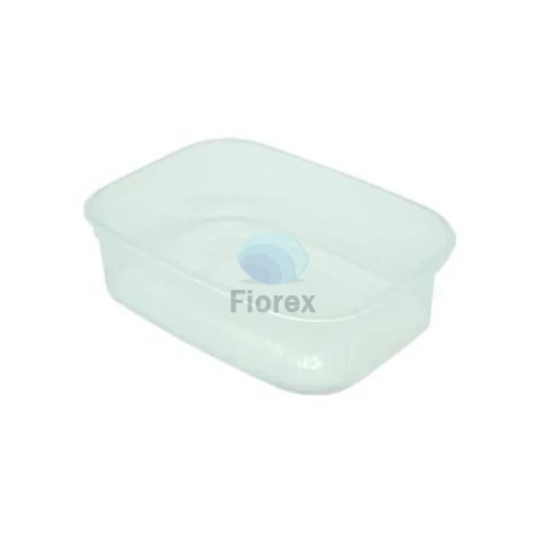 Műanyag tál, lezárható, 350 ml, 50 db "Svéd"