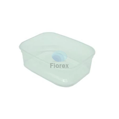 Műanyag tál, lezárható, 450 ml, 50 db "Svéd"