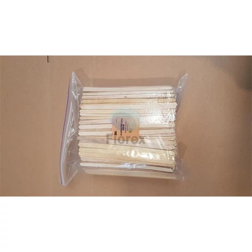 Kávékeverő lapka, fa, 14 cm, 1000 db