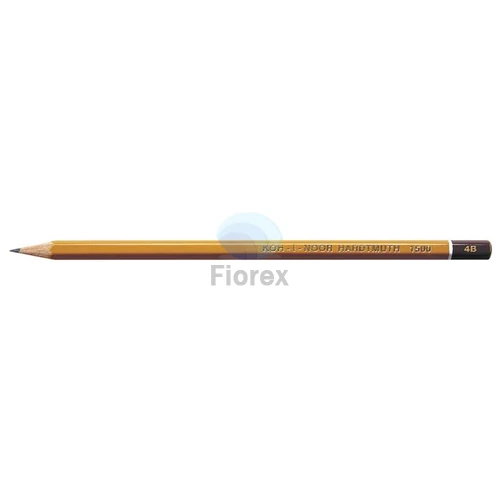 Grafitceruza, 4B, hatszögletű, KOH-I-NOOR "1500"