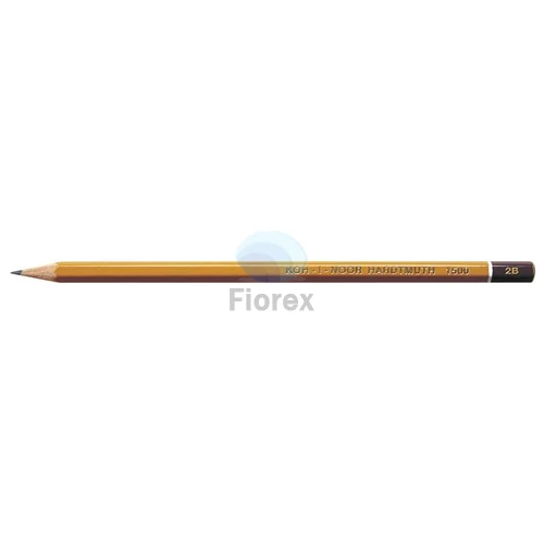 Grafitceruza, 2B, hatszögletű, KOH-I-NOOR "1500"