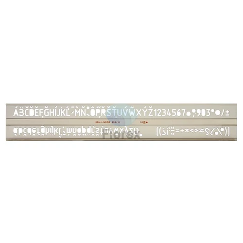 Betűsablon, 10 mm, KOH-I-NOOR