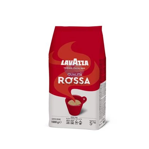 Kávé, pörkölt, szemes, 1000 g, LAVAZZA "Rossa"