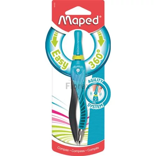 Körző, MAPED Kid Z 360° Agility, vegyes színek
