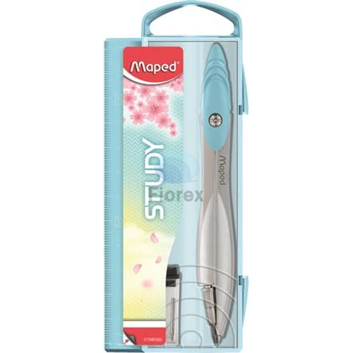 Körző, heggyel, MAPED Study, vegyes pasztell színek