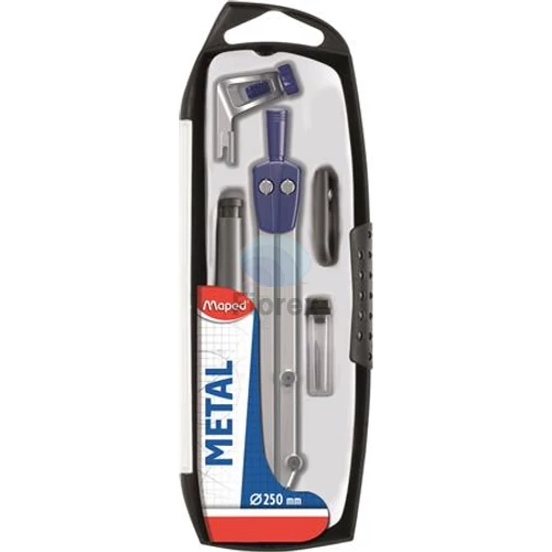 Körző készlet, 5 darabos, MAPED Focus/Start