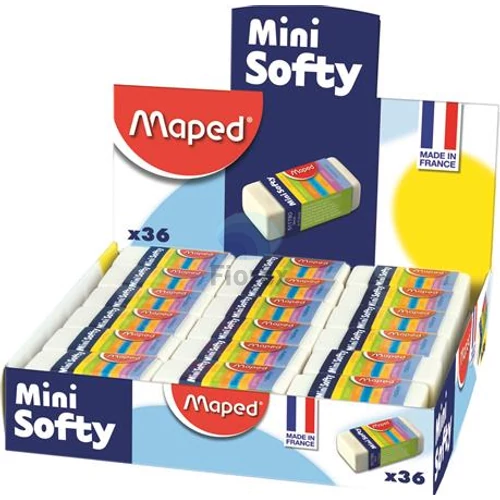 Radír display, MAPED "Mini Softy" - 36db