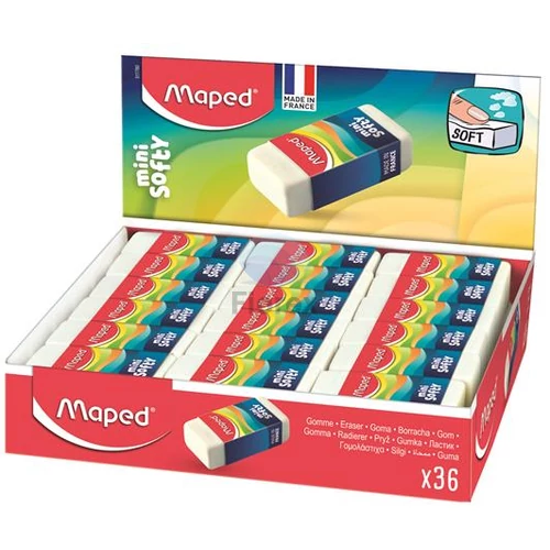 Radír display, MAPED "Mini Softy" - 36db
