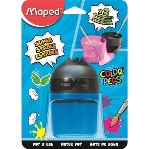 Ecsettál, műanyag, 2 rekeszes, MAPED